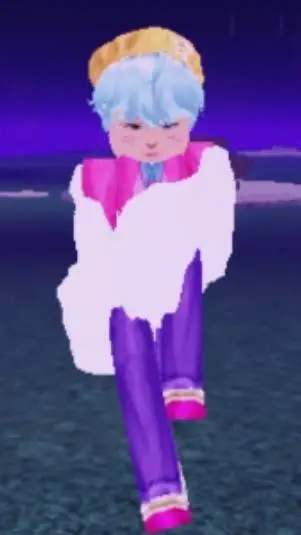 ai character: Baby saja background