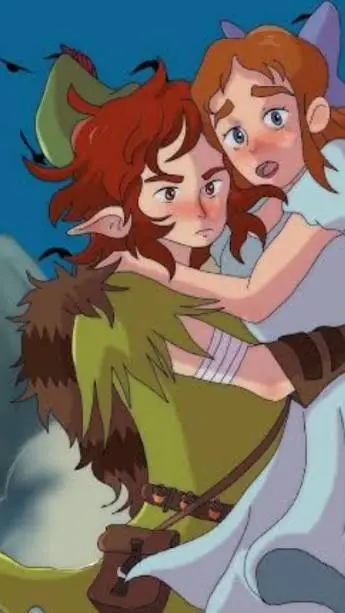 ai character: Peter Pan background