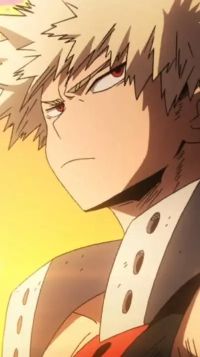 ai character: Katsuki bakugo  background