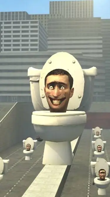 ai character: скибиди background