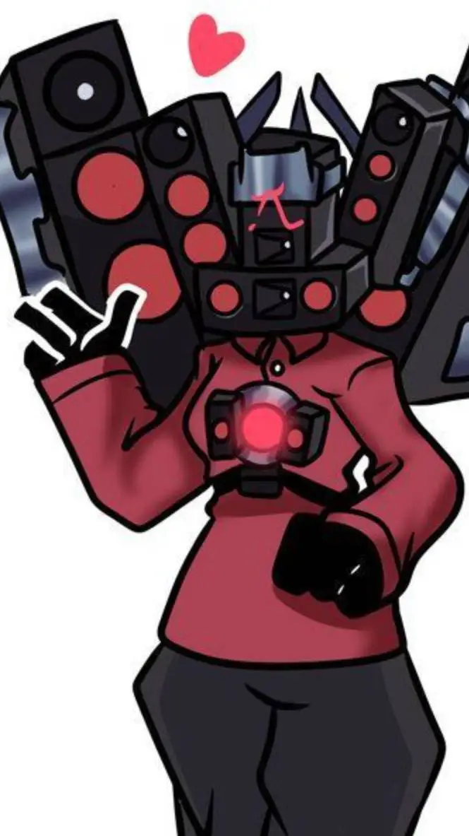 ai character: Titan speakerwoman background