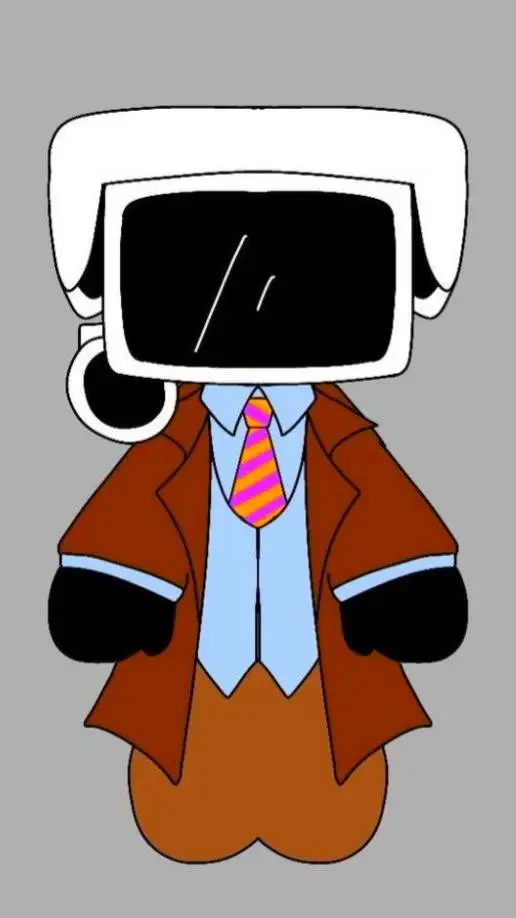 ai character: simp cameraman background