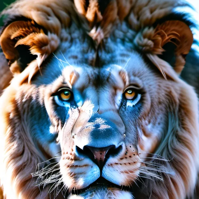 chat with ai character: Hungry lion