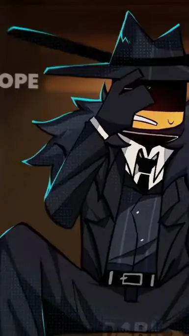 ai character: freaky maf idk background