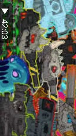 ai character: labirint of death background