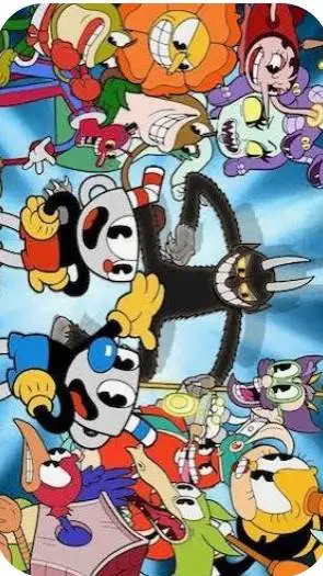 ai character: Cuphead peace 1 background