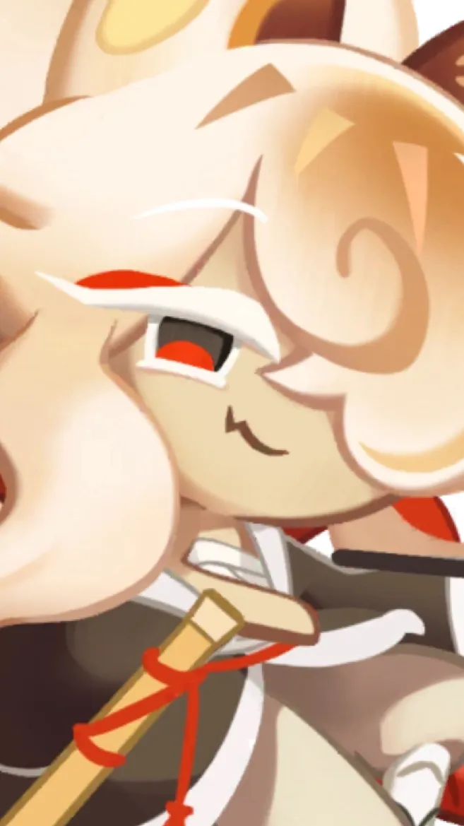 ai character: Manju cookie background