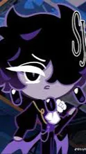 ai character: Black sapphire background