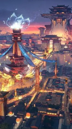 ai character: City of Chang'an background