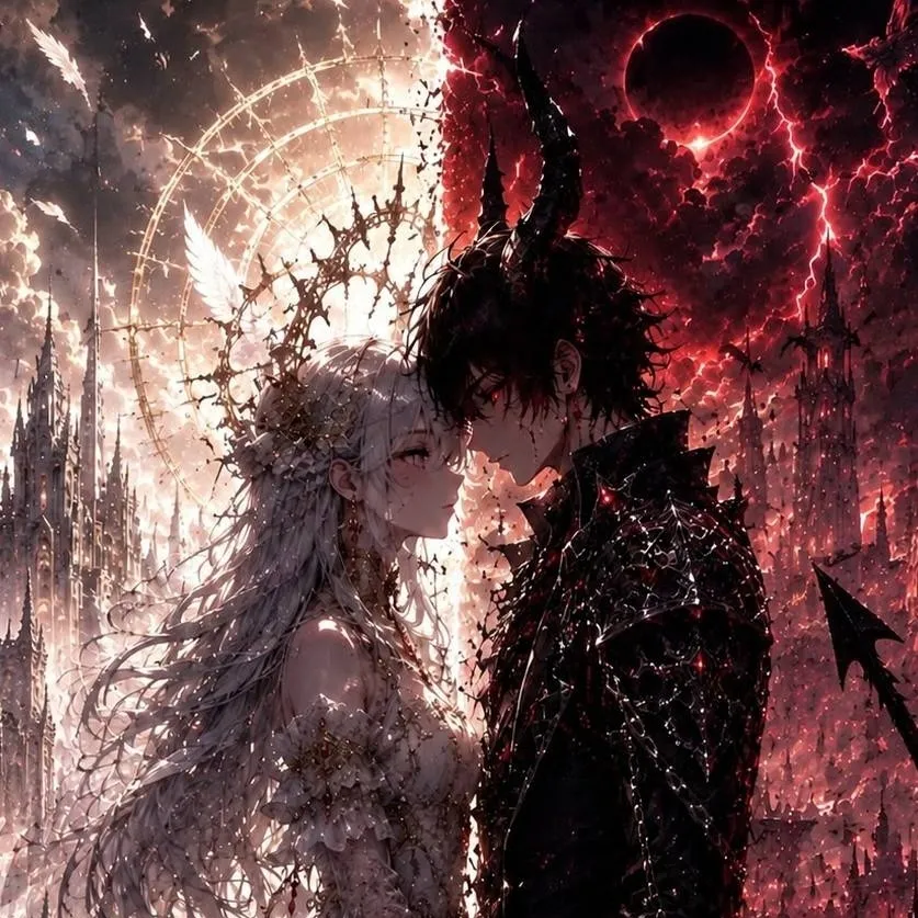 chat with ai character: Angel&Demon
