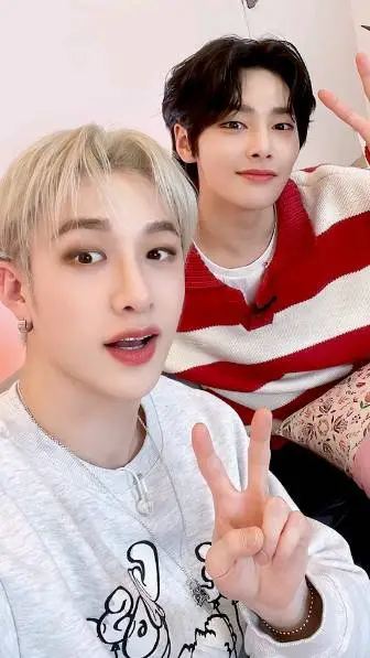 ai character: Bangchan & I.N background