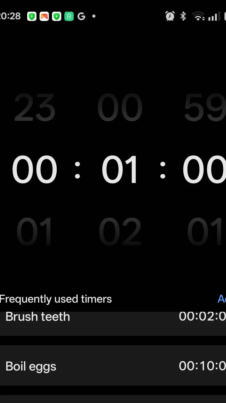 ai character: Timer  background