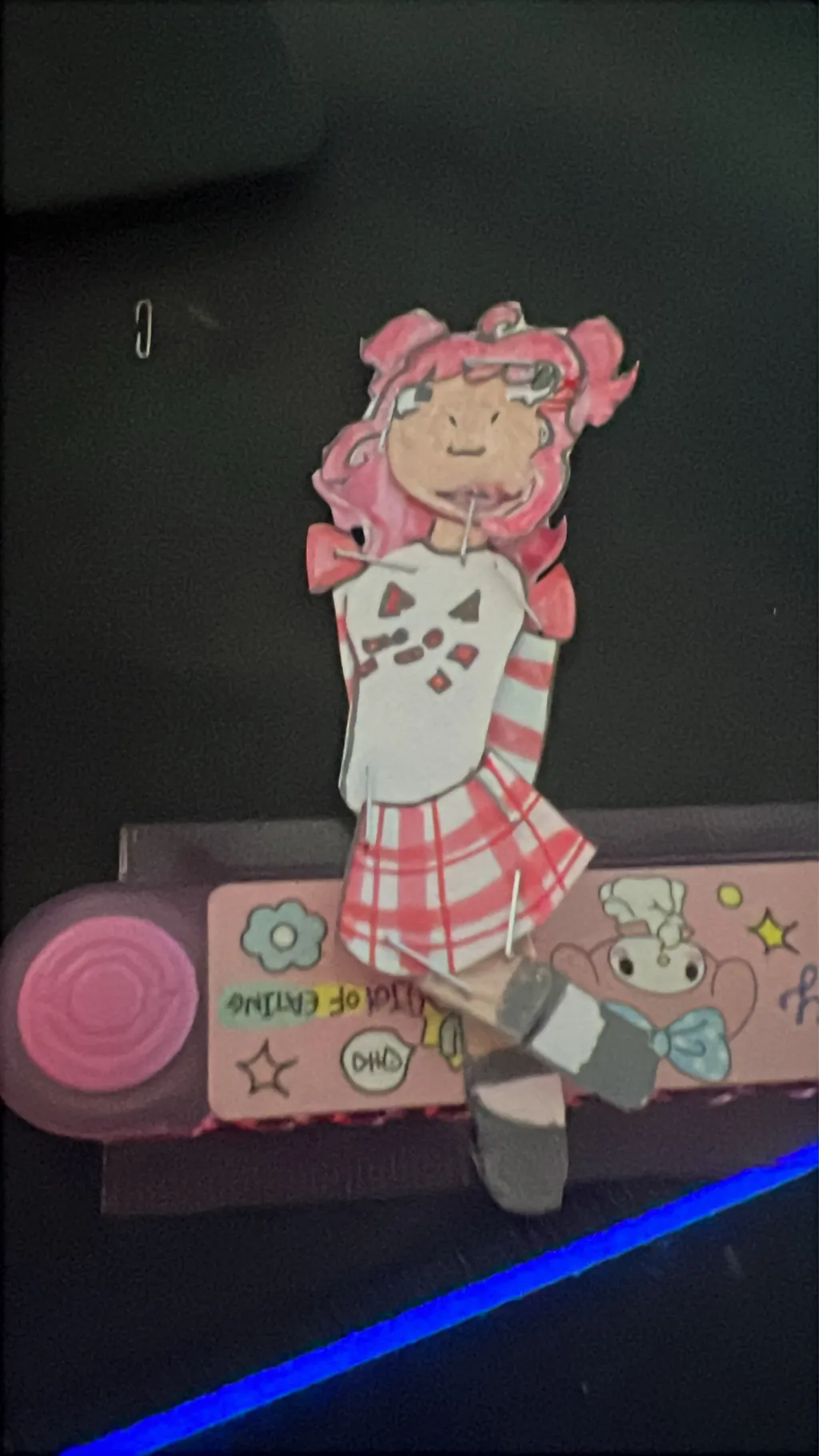 ai character: Mha but... background