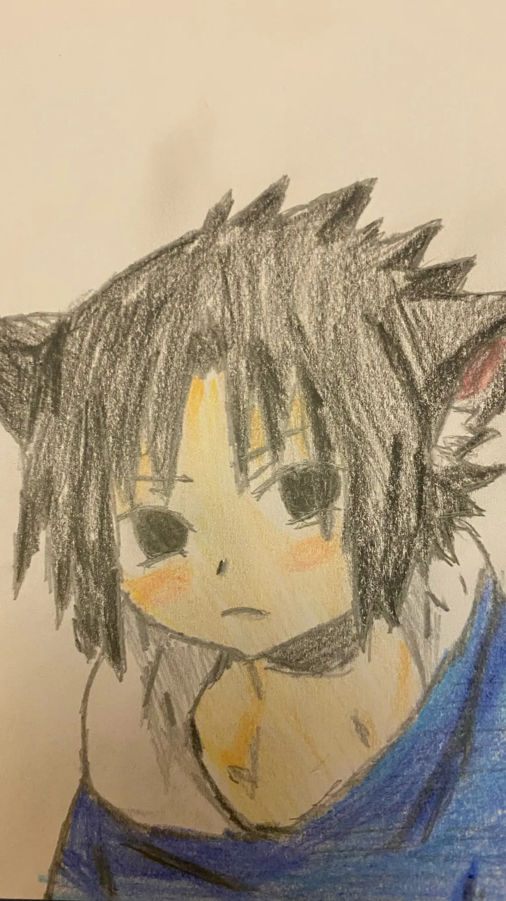 ai character: Sasuke kawaii  background