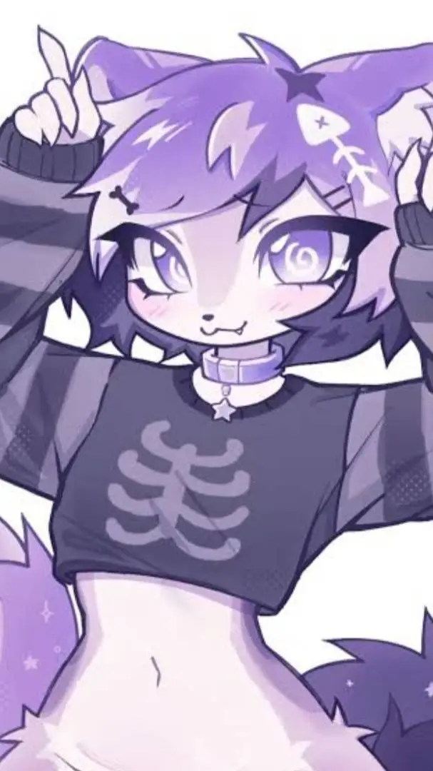 ai character: 💜~Lilac~💜 background