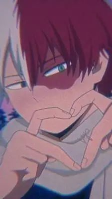 ai character: shoto todoroki  background