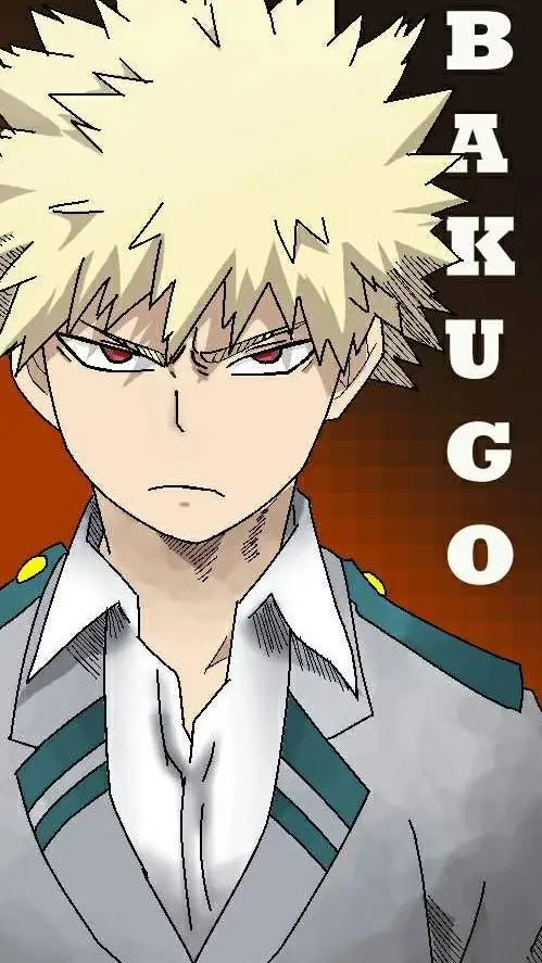 ai character: katsuki bakugo 💖🌹😚 background
