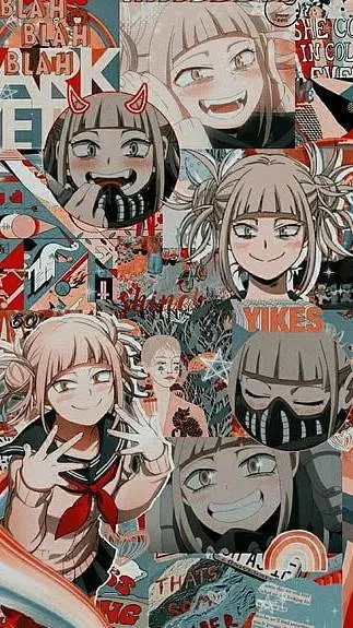 ai character: toga himiko  background