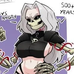 chat with ai character: skeletron