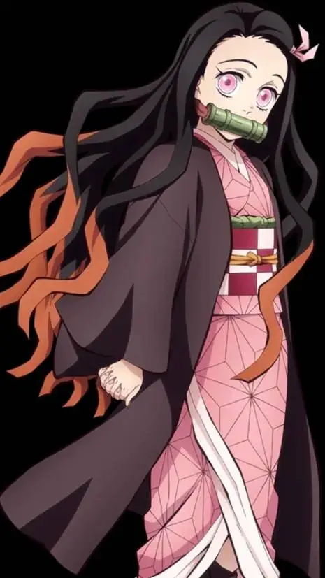 ai character: nezuko background
