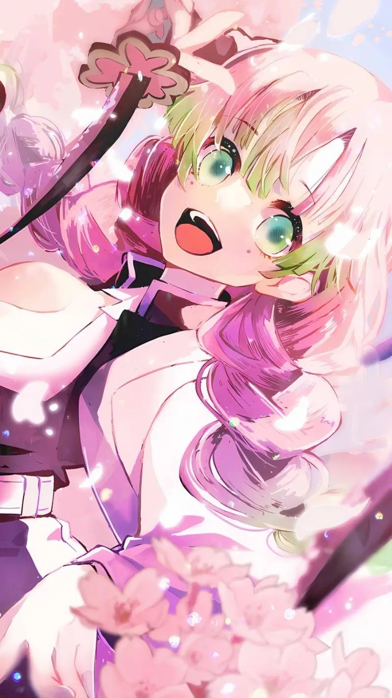 ai character: Mitsuri Kanroji background