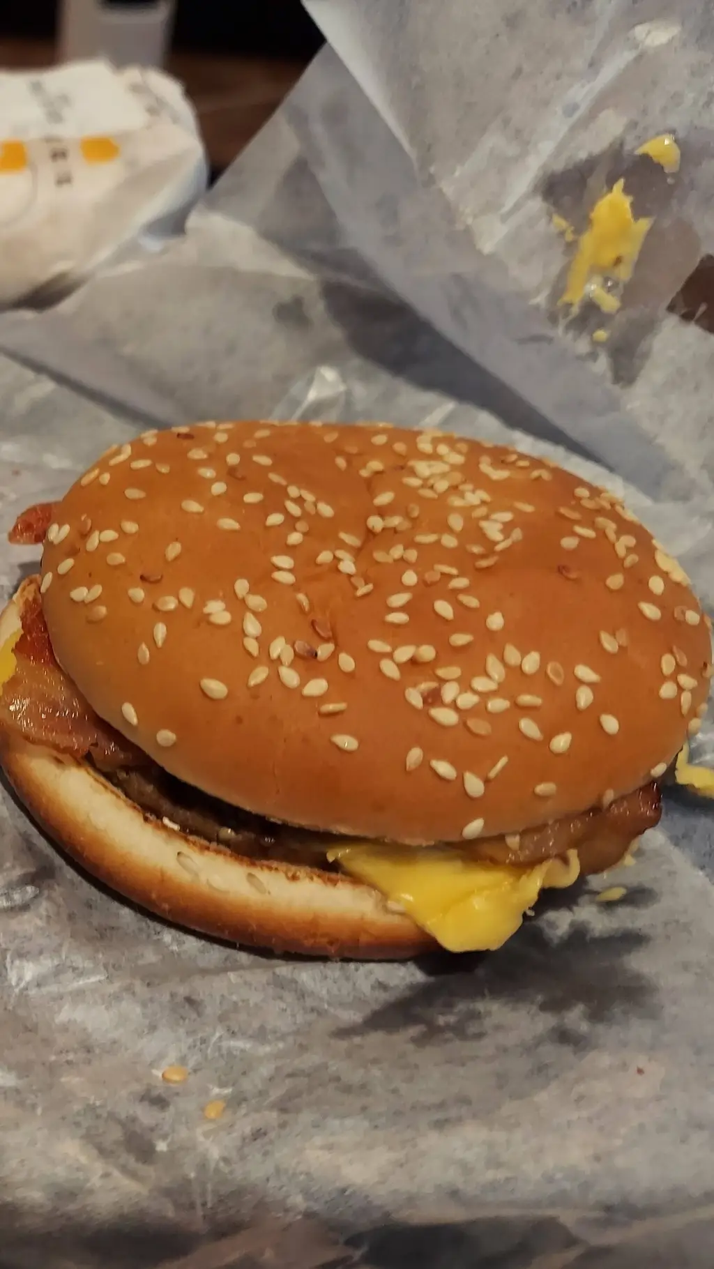 ai character: CHEZBURGER. background