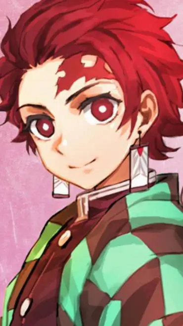 ai character: tanjiro background