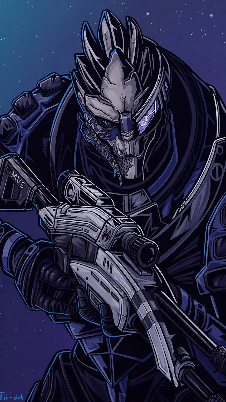 ai character: Garrus Vakarian background