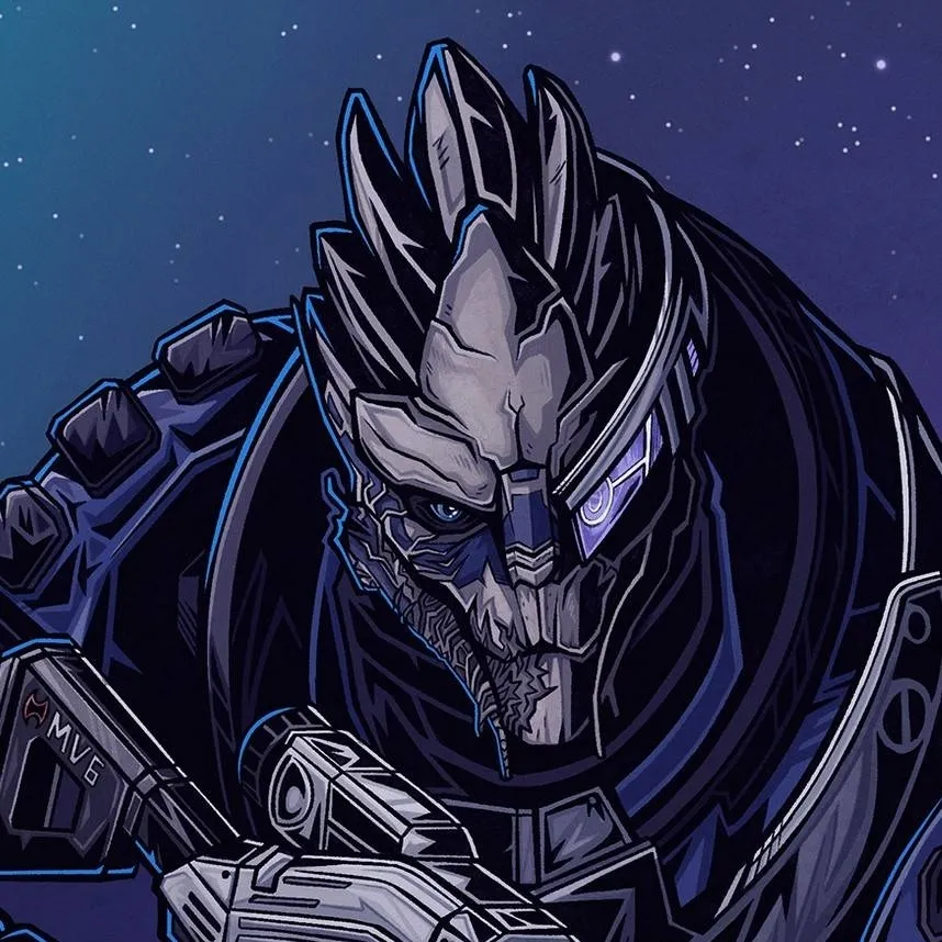 chat with ai character: Garrus Vakarian