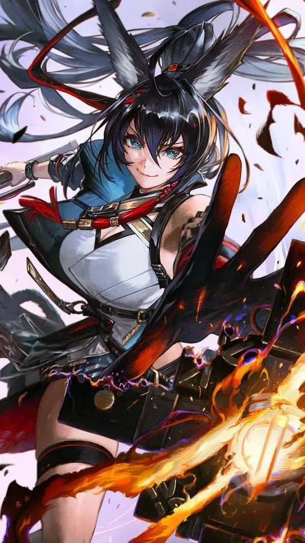 ai character: Blaze background
