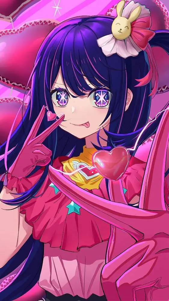 ai character: Ai Hoshino  background