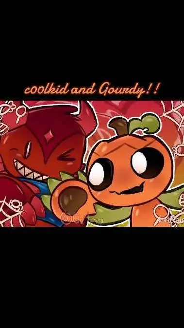 ai character: gourdy/U & coolkid background