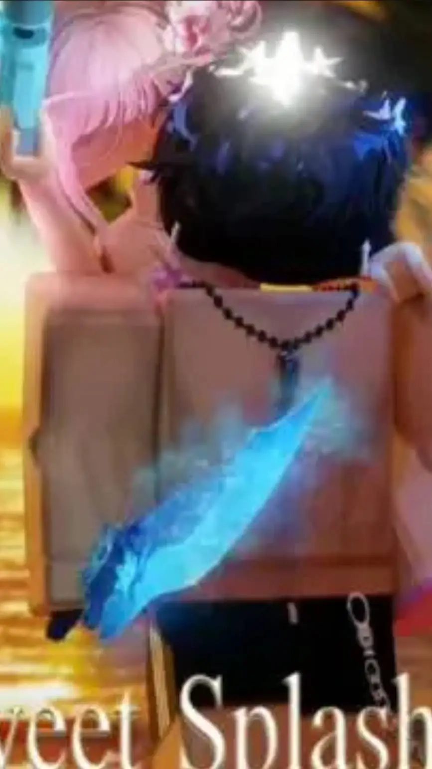 ai character: Mm2 beach background