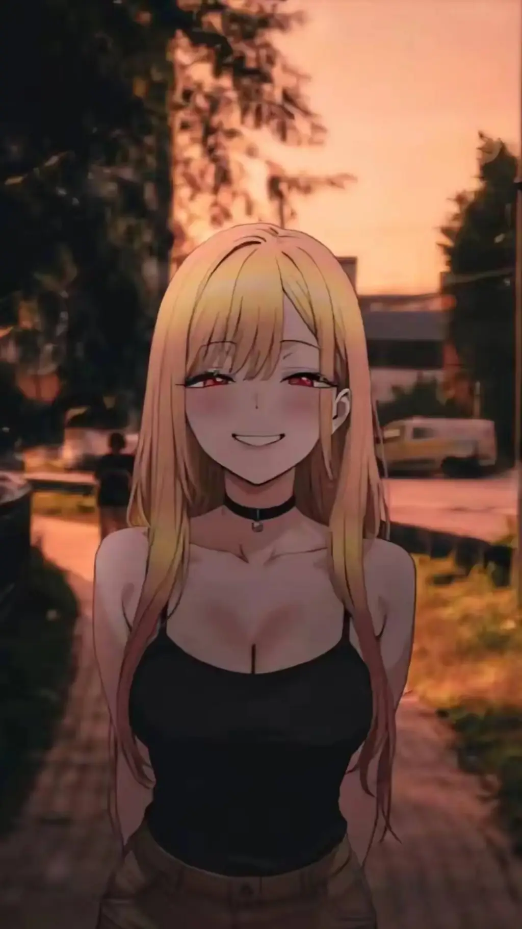 ai character: Kitagawa Marin background