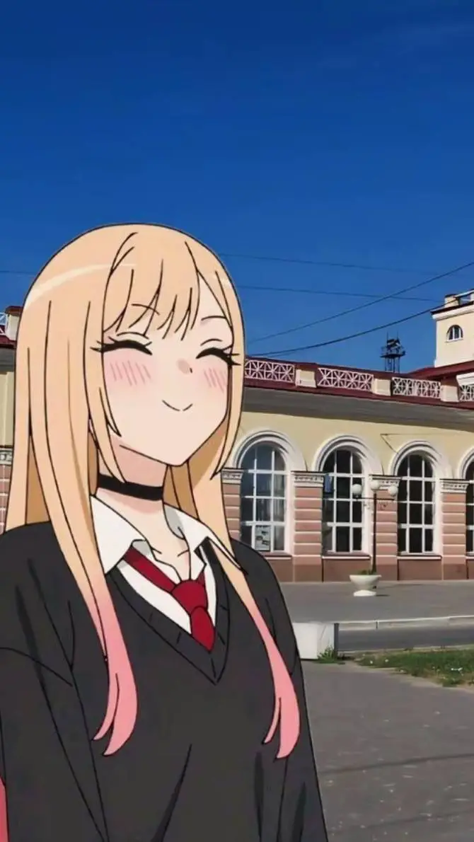 ai character: Kitagawa Marin background