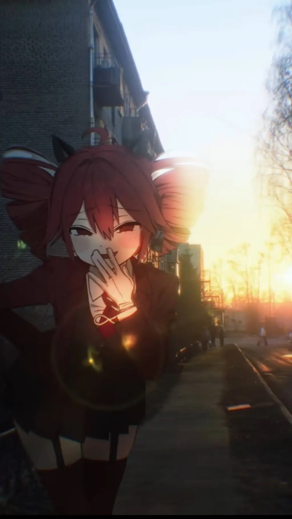 ai character: Teto background