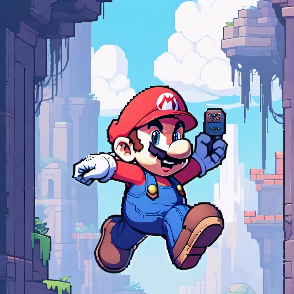 chat with ai character: super Mario world