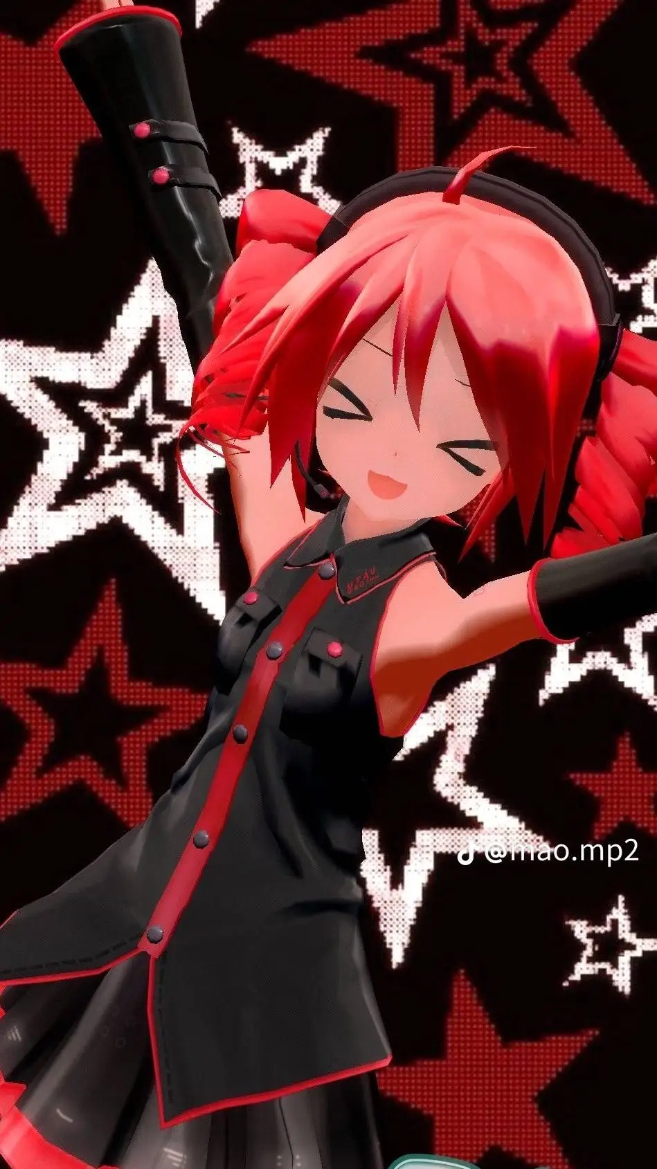 ai character: Teto background