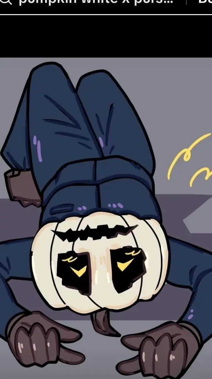 ai character: White pumpkin  background