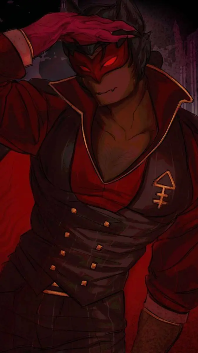 ai character: Nosferatu  background