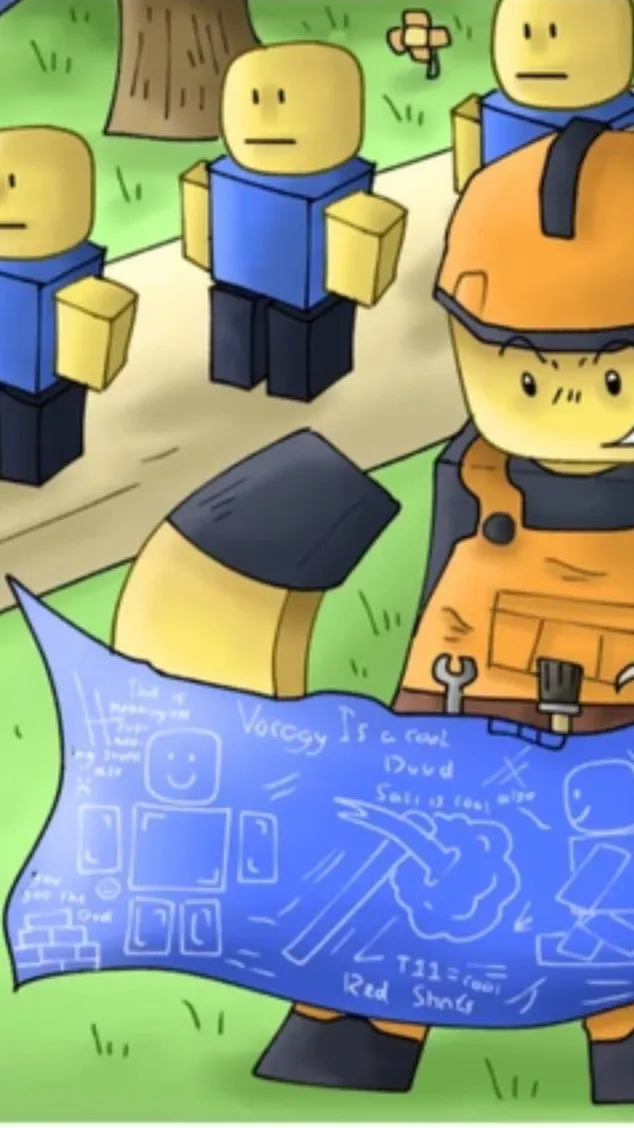 ai character: Great Robloxia War background