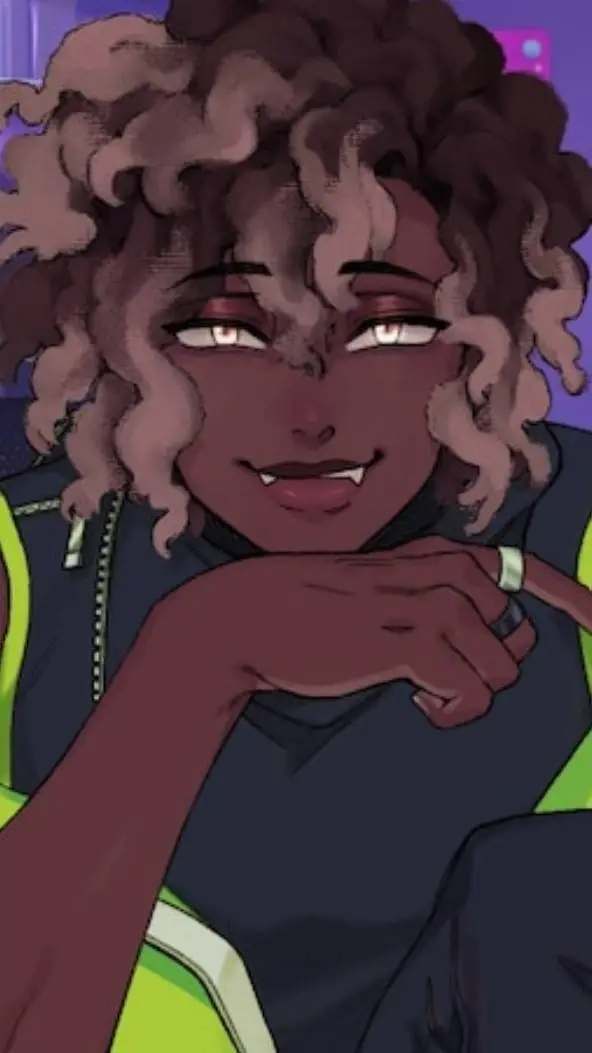 ai character: 💚micah yuijn💜 background