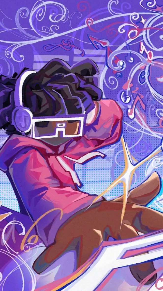 ai character: 🎶supxr/simon🎶 background