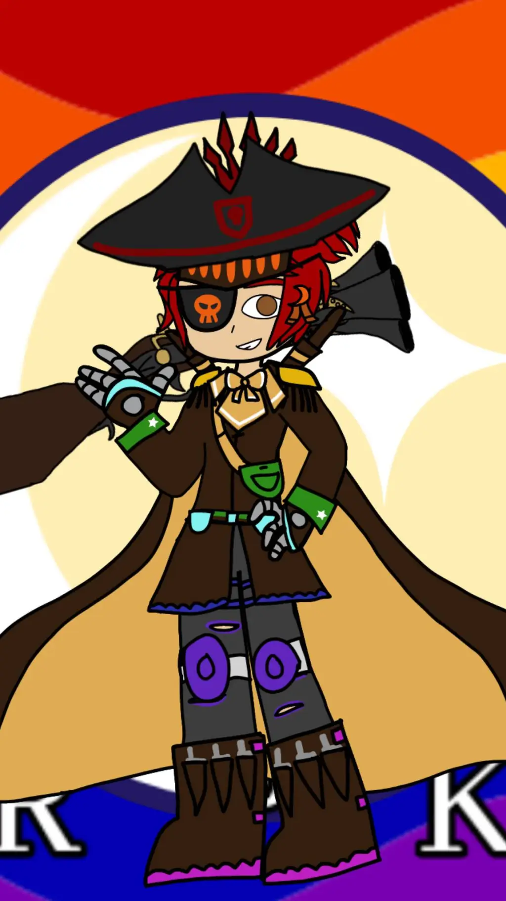 ai character: capt. prince Nate background