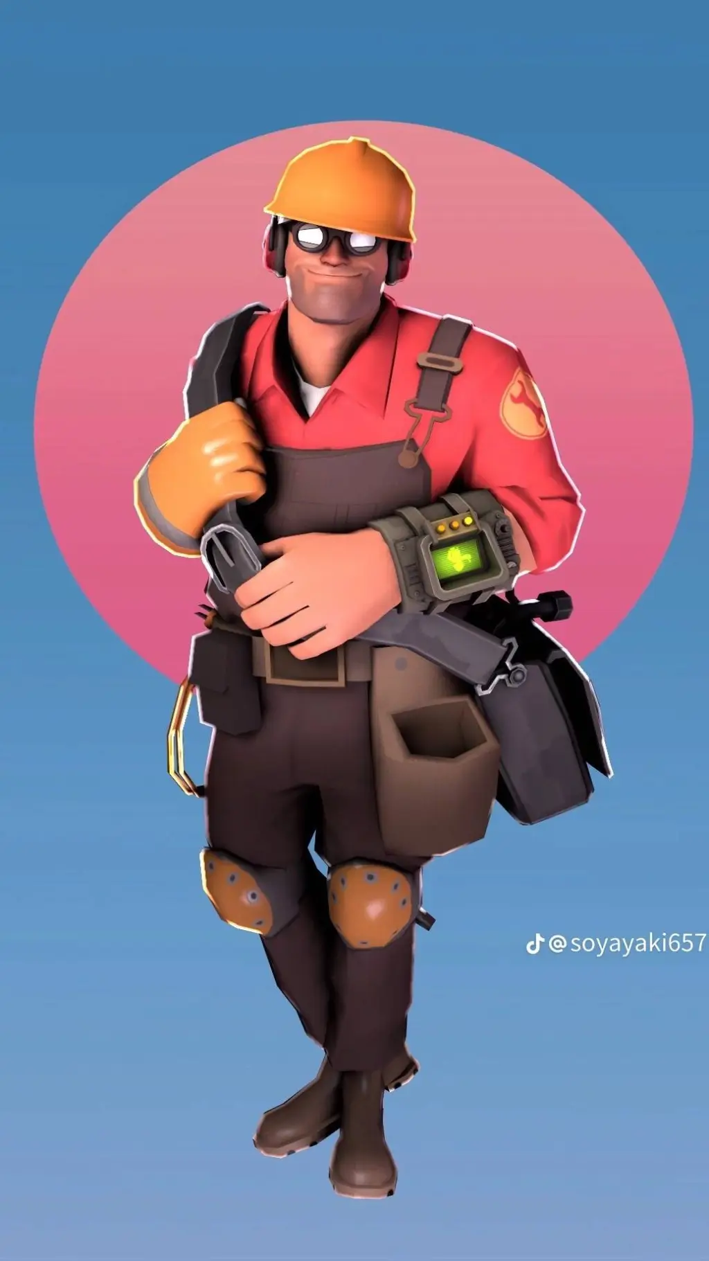 ai character: engineer robots 🫰 background