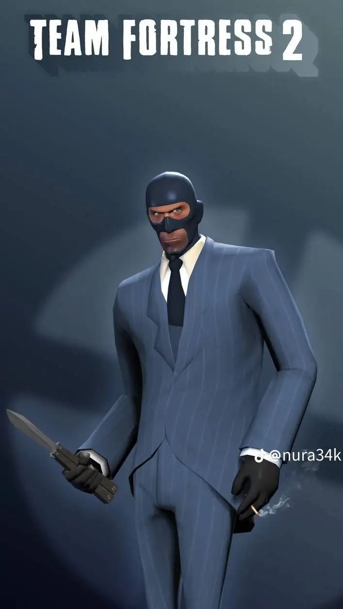 ai character: el spain blue background