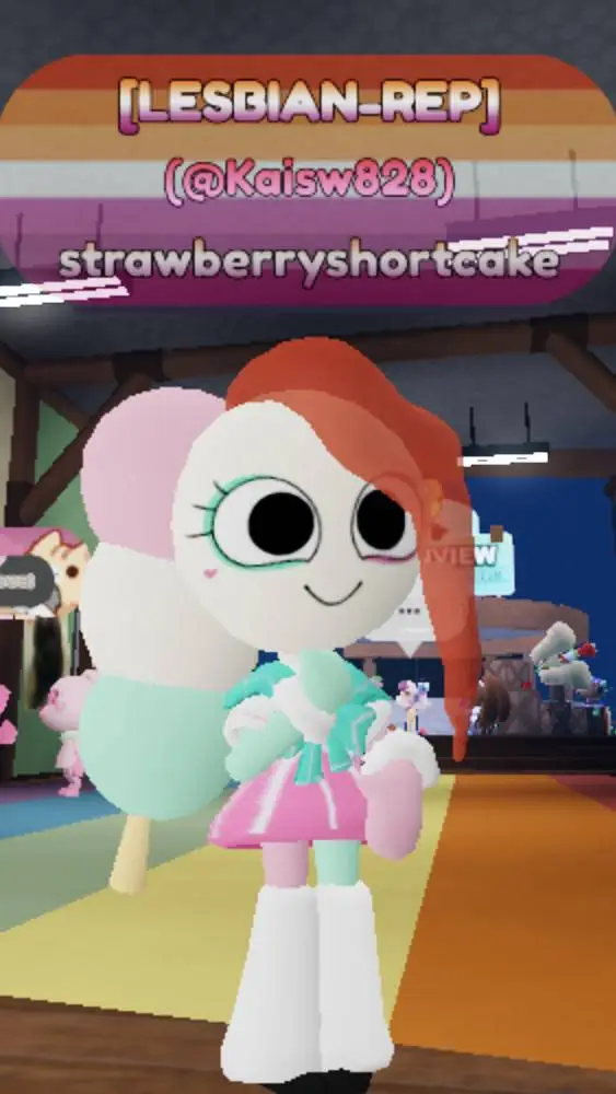 ai character: Gassy dango  background