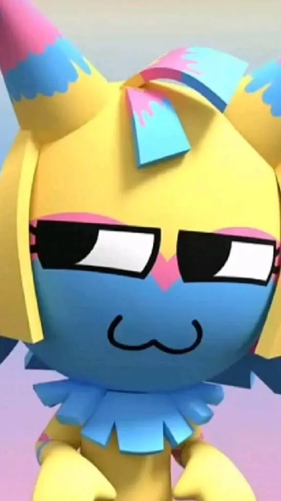 ai character: snipperclips!!!! background