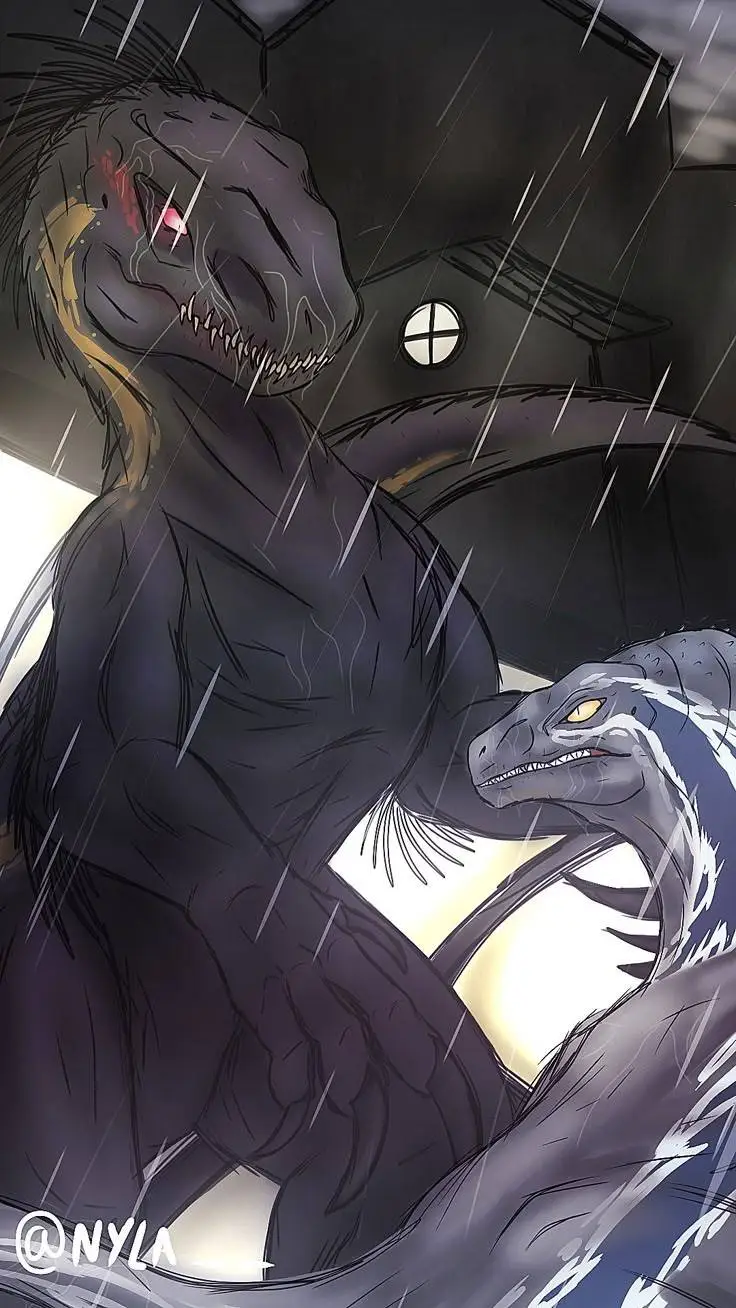 ai character: indoraptor background