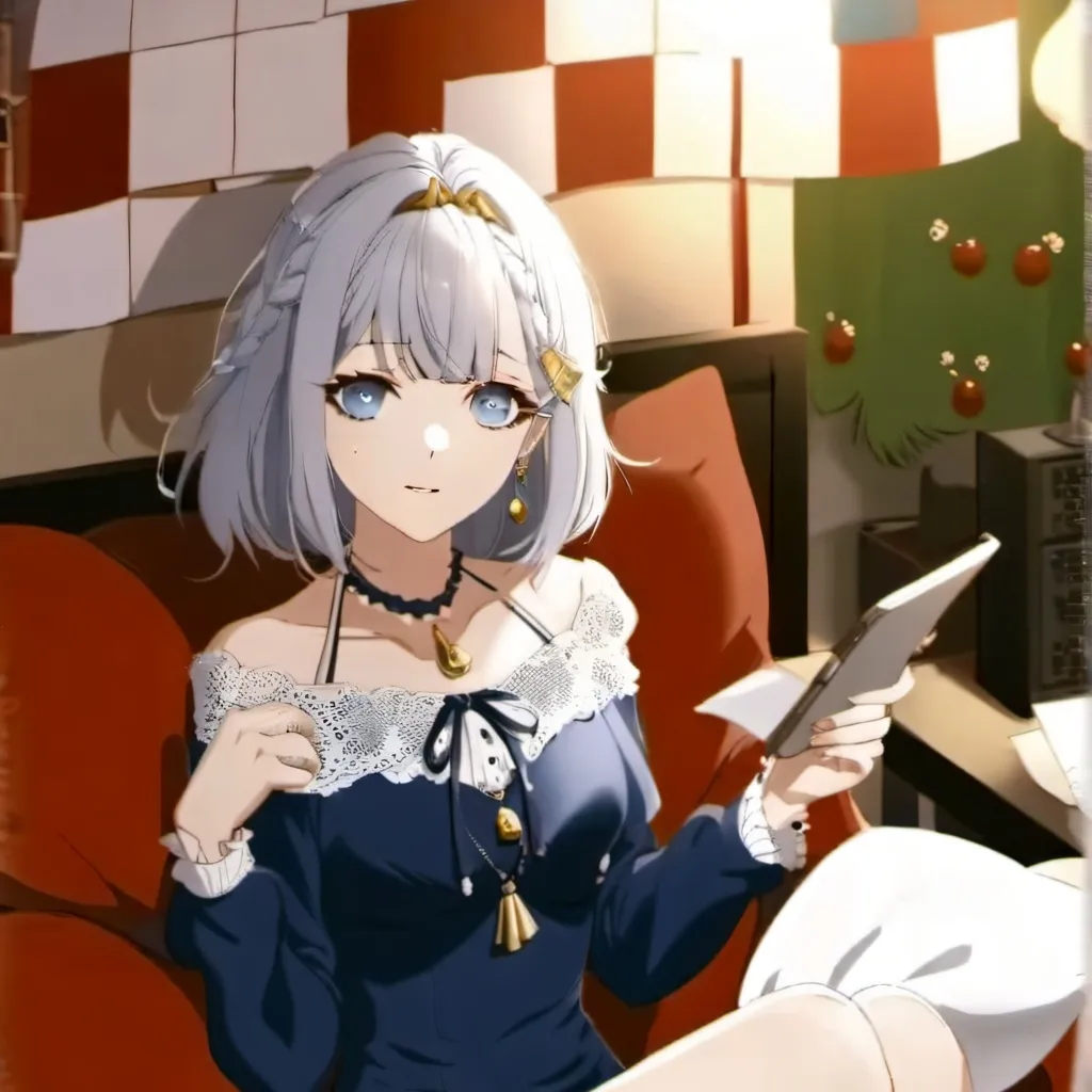 chat with ai character: a girl cute